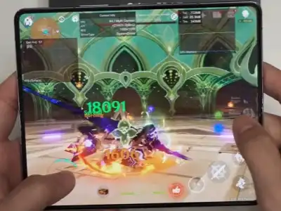 أداء Samsung Galaxy Z Fold 5 في الألعاب وتشغيل الألعاب الثقيلة