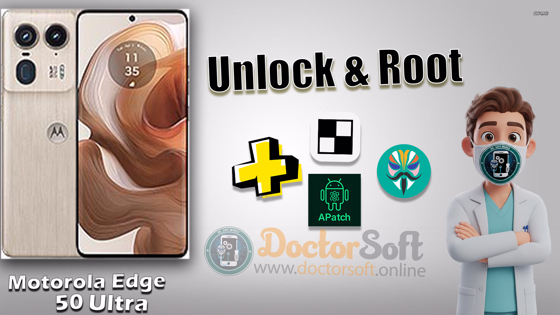 Motorola Edge 50 Ultra XT2401-1 Unlock Bootloader & Root