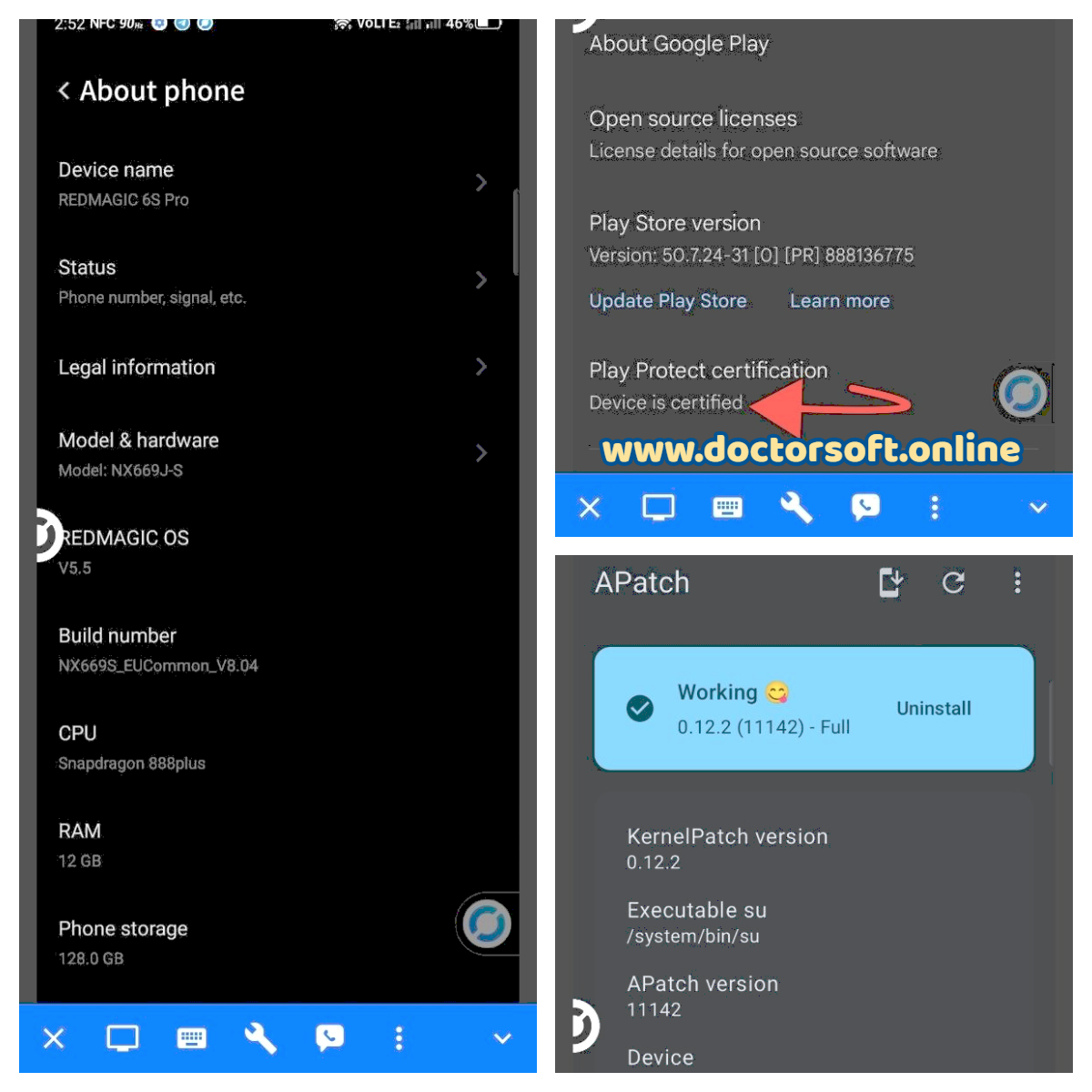 REDMAGIC 6S Pro NX669J-S Unlock Bootloader & Root