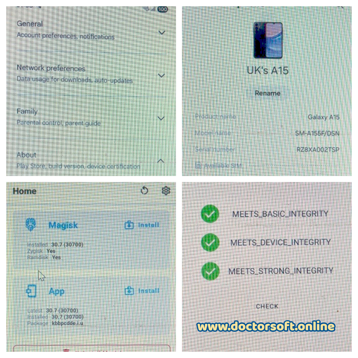 Samsung A15 SM-A155F Unlock Bootloader & Root