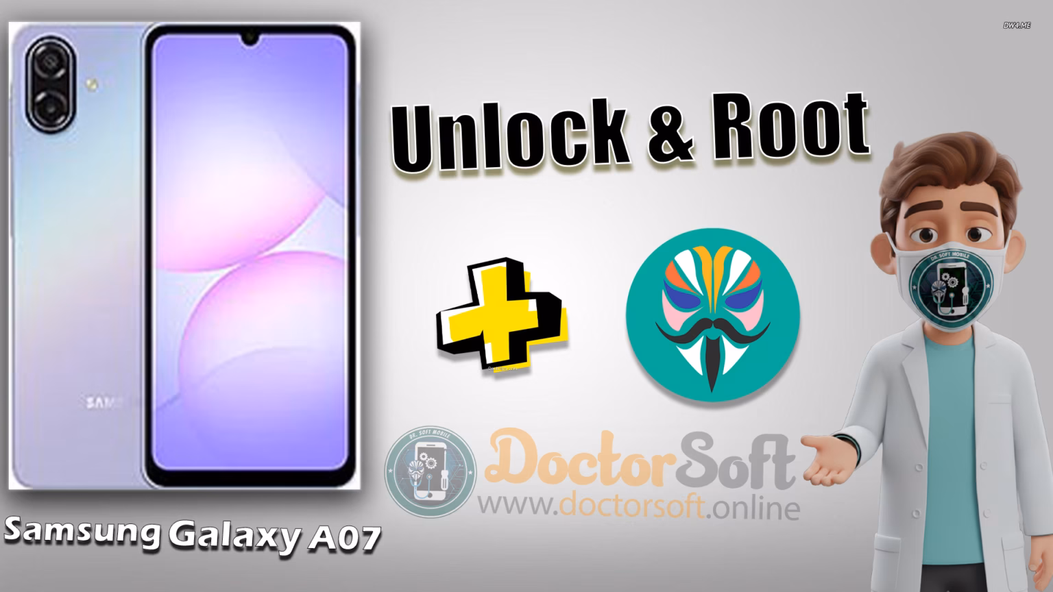 Samsung A07 SM-A075F Unlock Bootloader & Root