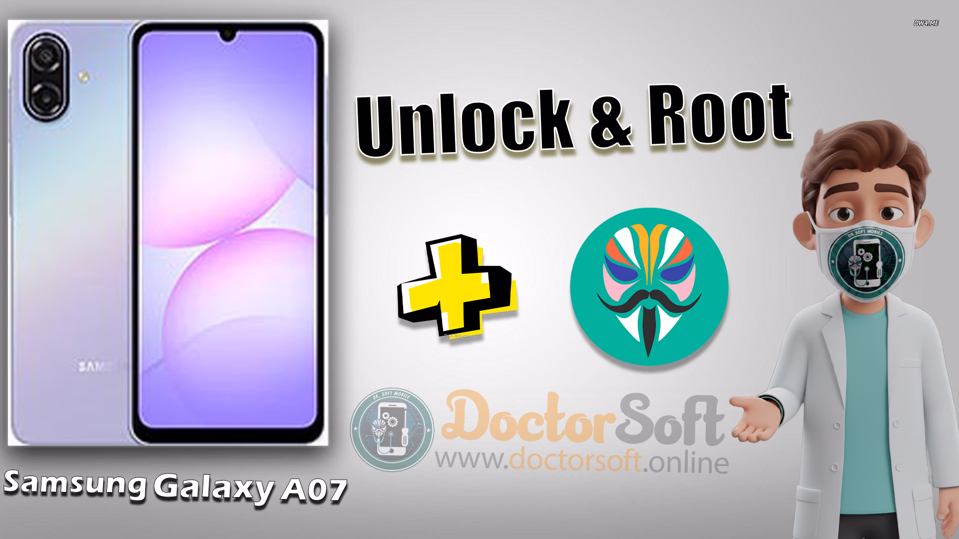 Samsung A07 SM-A075F Unlock Bootloader & Root