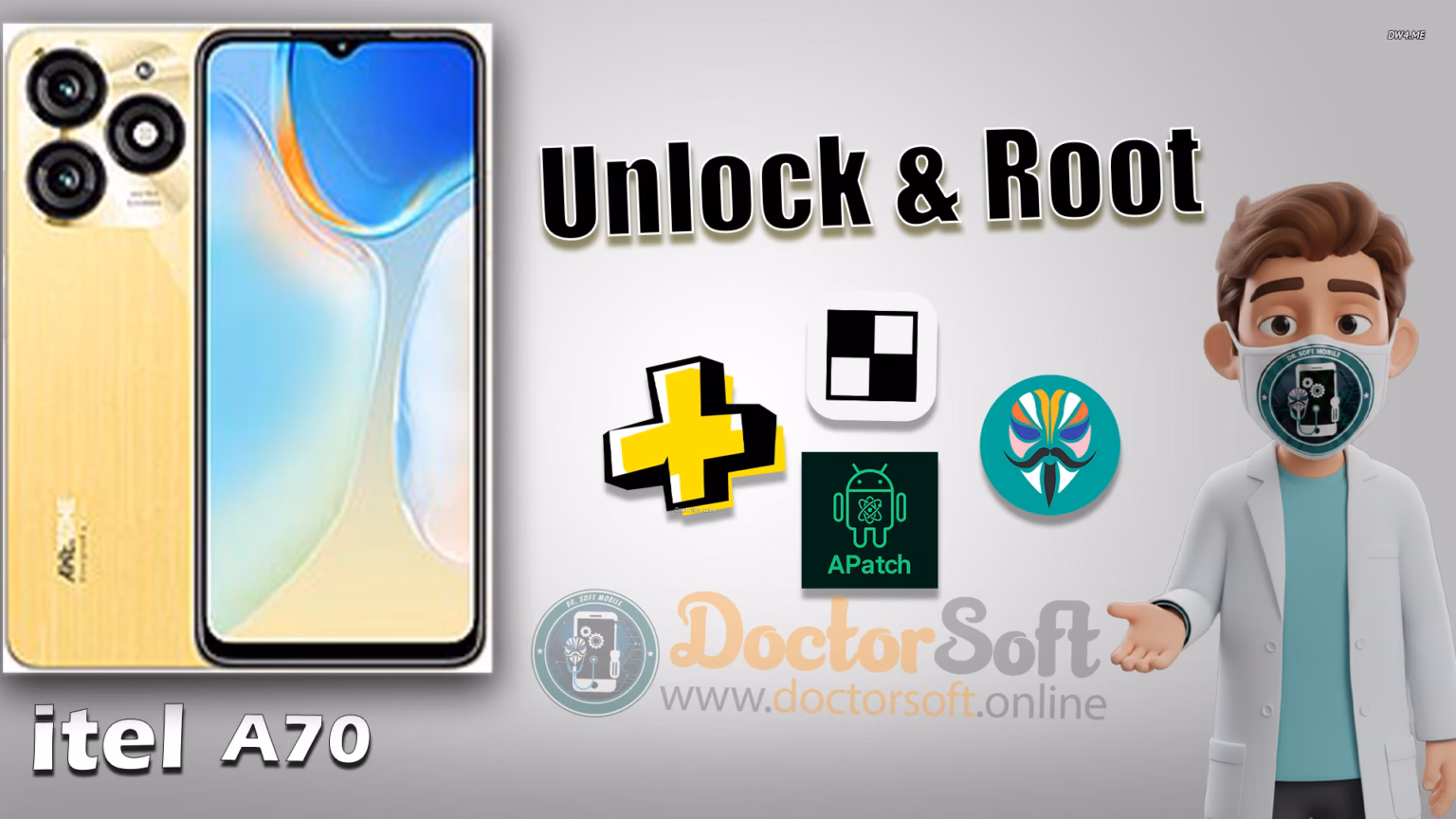 itel A70 A665L Unlock Bootloader & Root