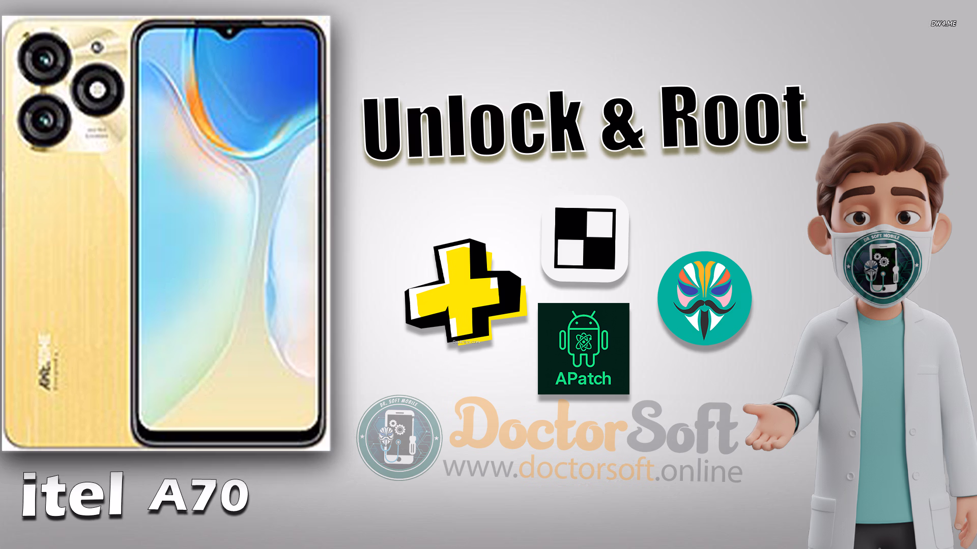 itel A70 A665L Unlock Bootloader & Root